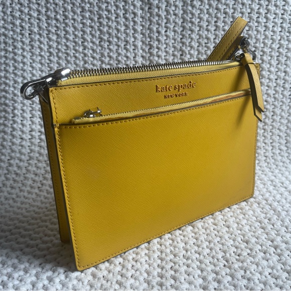 Kate Spade Yellow Crossbody - Picture 1 of 2